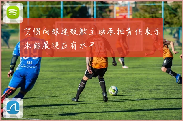 贺惯向球迷致歉主动承担责任表示未能展现应有水平